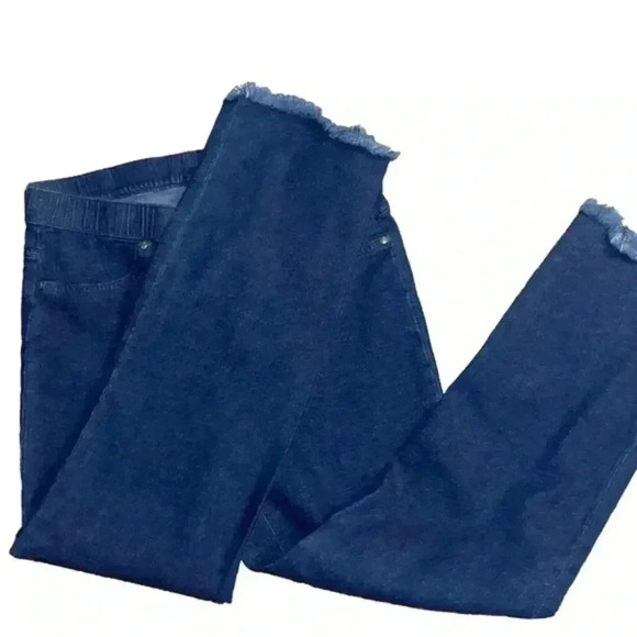 HUE Small\ Petite Stretch Denim Leggings - Picture 9 of 10